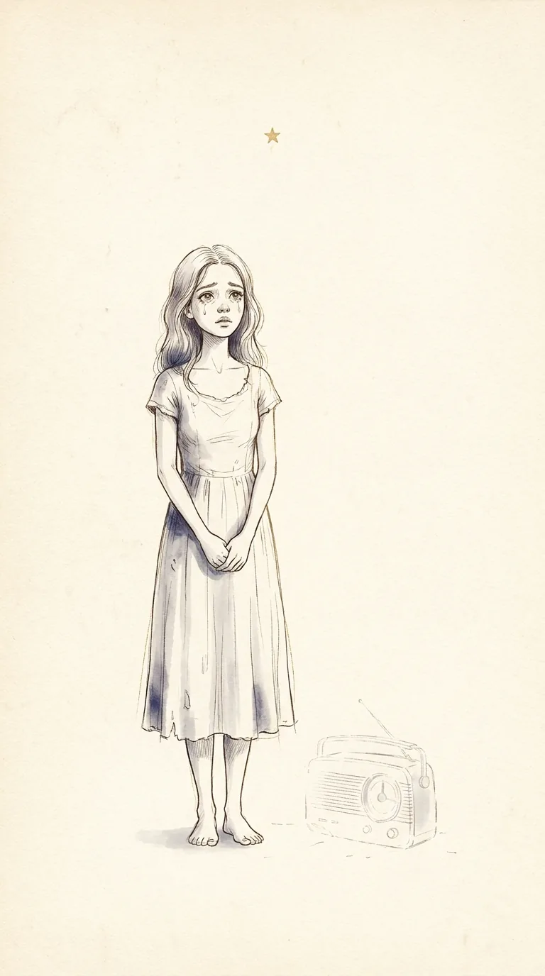 Retrato ilustrado de Macabéa, personagem de A Hora da Estrela