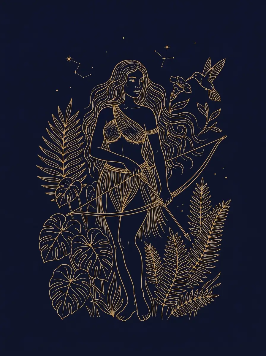 Ilustração de Iracema, de Iracema