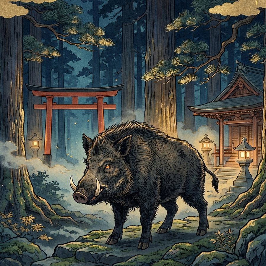 Javali — Zodíaco Japonês